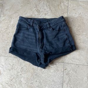 Black American eagle shorts